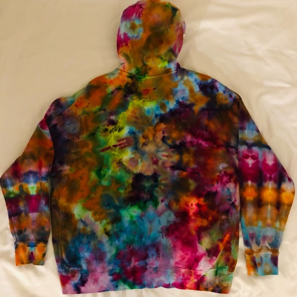 Custom Dyed Nike Hoodie - Picture 2 of 2